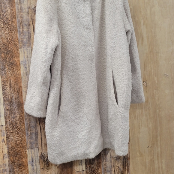 MARTHA STEWART COAT LINED XL CREAM COLORED NEW - Picture 2 of 6